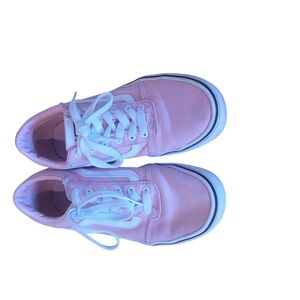 Suede/Canvas Chalk Pink Vans Old Skool